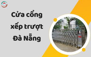 Cửa cổng xếp trượt Đà Nẵng