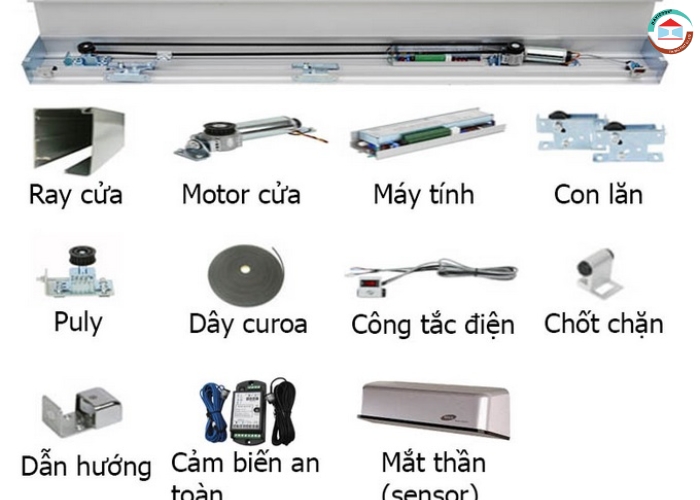 Mua phụ kiện cửa tự động ở đâu?