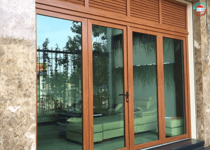 Bảng giá cửa nhựa lõi thép vân gỗ Đà Nẵng