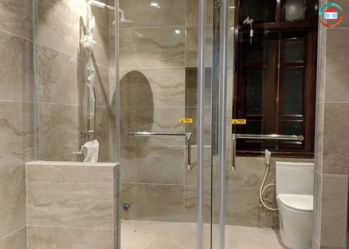 Quy trình lắp đặt phòng tắm kính cường lực Đà Nẵng