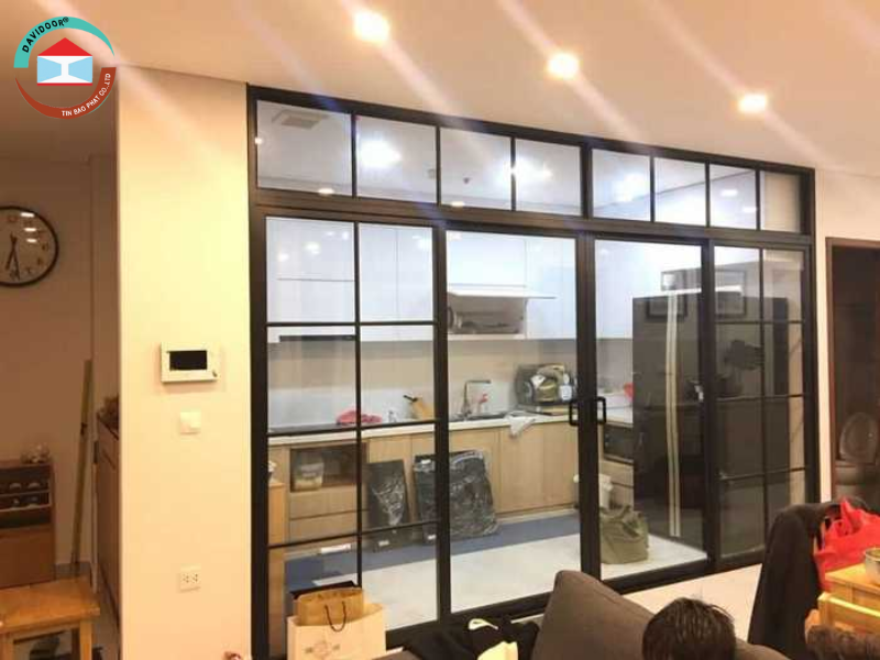 7 mẫu vách ngăn phòng bằng nhôm kính sang trọng nhất