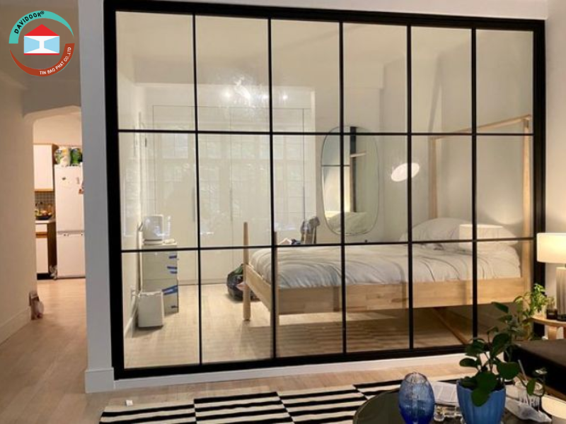 7 mẫu vách ngăn phòng bằng nhôm kính sang trọng nhất