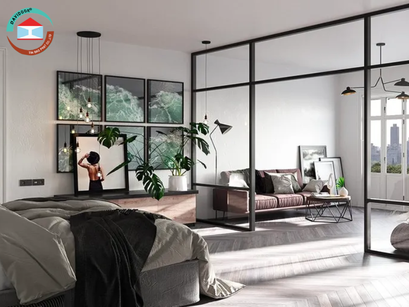 7 mẫu vách ngăn phòng bằng nhôm kính sang trọng nhất