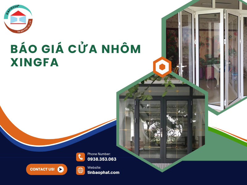 Báo giá cửa nhôm Xingfa
