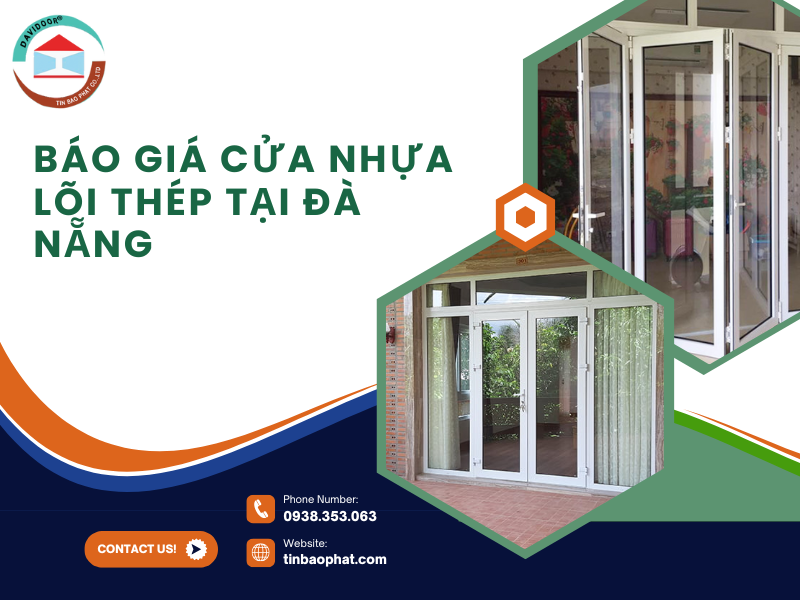 Báo giá cửa nhựa lõi thép tại Đà Nẵng
