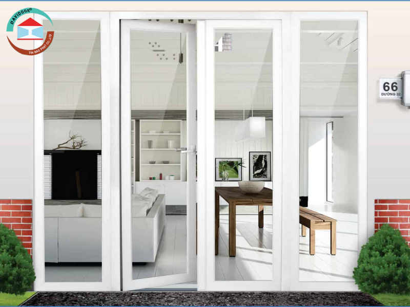 Top 15 mẫu cửa đi nhôm kính Xingfa đẹp