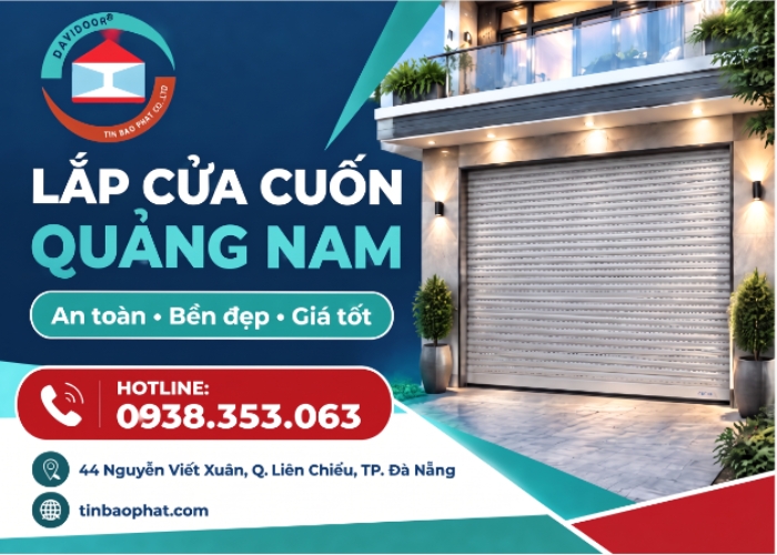 lắp cửa cuốn quảng nam