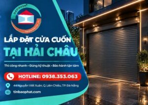 lắp đặt cửa cuốn tại Hải Châu