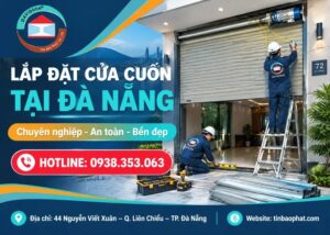 lắp đặt cửa cuốn tại đà nẵng