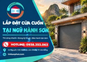lắp đặt cửa cuốn tại ngũ hành sơn